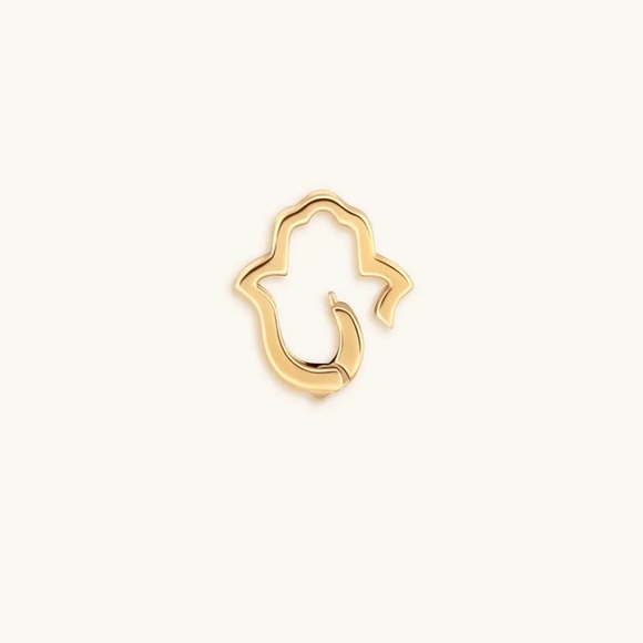 KARMA AND LUCK Loyal Link - Gold Hamsa Lock - Picture 3 of 5